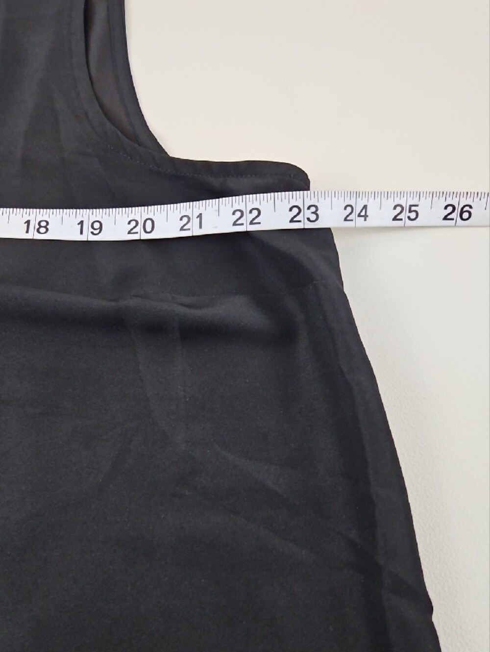 Coldwater Creek Black Sleeveless A-Line Tunic with Lace Hem Size XL - Picture 7 of 10